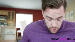 Massaging MOM Gets Her INCREDIBLY Horny
