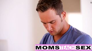 Moms teach sex with step sons cock and teen girlfriend