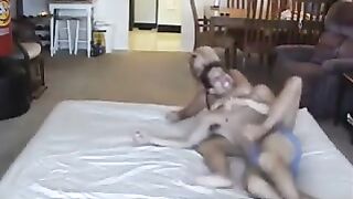 Wrestling With Step Mom