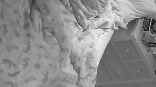 Mom horny whilst dad away she sneaks into step son room and suck and rides him