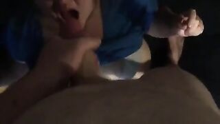 Mommy gets a facial