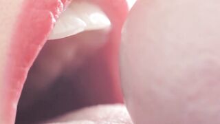 20 minutes of hottest cock sucking, tongue edging, cock teasing, hottest blowjob