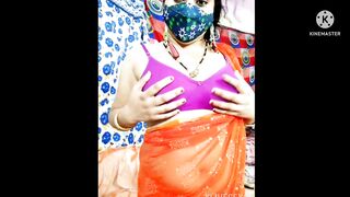 Butyful indian bhabhi show his undergarments and sexy figure