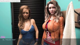 AWAM -Elly and Sophia go to the boutique