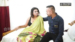 Desi Sexy Milf Sucharita Fucks with his Fan after shoot Real Hardcore ( Hindi Audio )