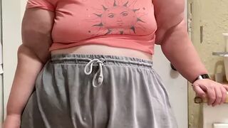 A shy sweet happy SSBBW showing off her Voluptuous curves