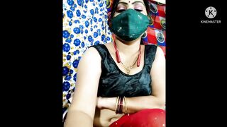 Rajasthani indian bhabhi self webcam video