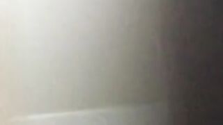 Sexy Tennessee wife voyeured getting out of the bath