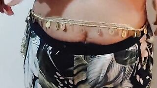 Xxxx belly dance with boobs show