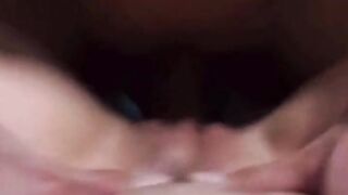 Cum on her