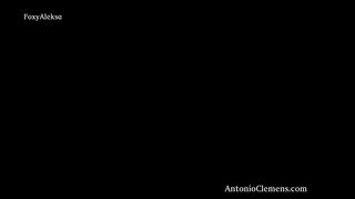 Masturbating in sexy short shorts. Casting for Antonio Clemens. Big naturally sexy tits. Red hairy pussy. Hot Baby girl.