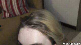 I spy on my step sister Whiteneko when she does gymnastics