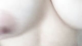 Mummy Milks her Big Lactating Tits in the shower - Squirting Breast Milk all over