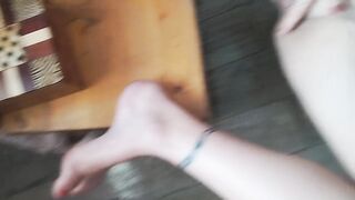 Neighbor milf squirting, wet, cumshot