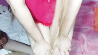 Sexy arab dance and masturbation