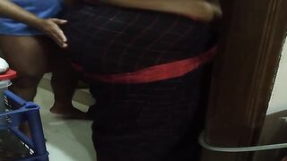 Desi Hot StepMom in Saree without Blouse fucked by StepSon While cooking - DESTROYED HER BIG ASS & CAME INSIDE (Tamil)