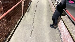Classy Filth playing pissing games