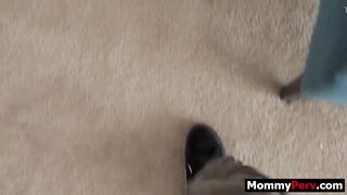 Blonde milf mom sends step son her naked pics to fuck him