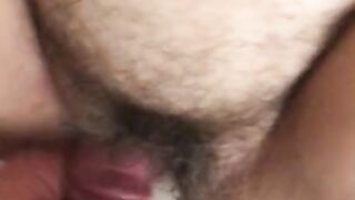 Hairy Jenn squirting again