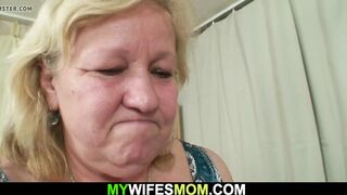 She finds him and old busty mother in law taboo sex