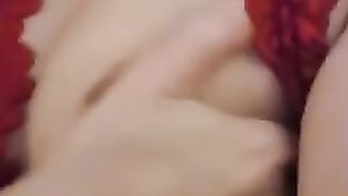 Perfect tits in your face