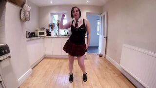 Dancing in School Uniform