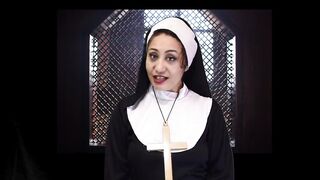 The nun instructs you