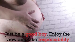 Be good cuckold hubby and learn how to enjoy my cheating pregnancy - Milky Mari cuckold motivation series #5
