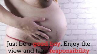 Be good cuckold hubby and learn how to enjoy my cheating pregnancy - Milky Mari cuckold motivation series #5