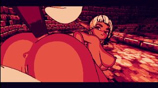 Snapshot Dungeon - hentai game - bunny girl sex - animation test