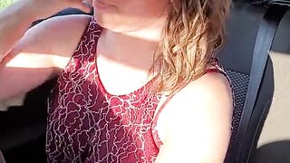 Changing outfit in car