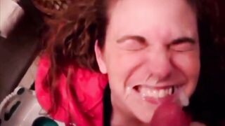 MILF Takes Cumshot
