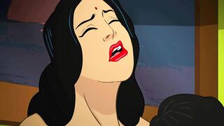 Horny Stepmom Fucks Desi Stepmom - Desi Hindi Chudai Audio - Stepmom hardcore - Big Cock Stepson - Animated Cartoon Porn