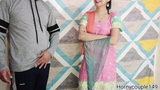 PunjabiMomsTeachSex - step Mom And stepSon Share Bed And Fuck in Hindi audio 4k Dirty talk