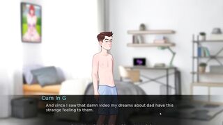 Lust Legacy Hentai game PornPlay Ep.2 watching his step dad's pornstar sex scene
