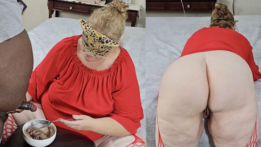 Horny Big Ass Blonde Pawg Milf Wife With Fat Pusssy Eating & getting ... image image