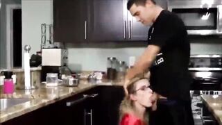 Cory Chase in Young Son Fucks his Hot Mom in the Kitchen