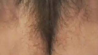 Hot Mom seduces and show her hairy pussy in close up Hotmom
