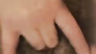 Hot Mom seduces and show her hairy pussy in close up Hotmom