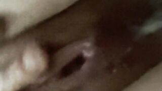 dense cumshot and squirting after a dick marathon