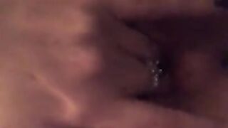 Rubbing her clit for me