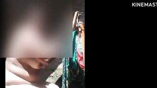 Desi bhabhi ji bathing his house nude hot boobs video Big Ass