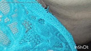 Vibrator being rubbed on my pussy