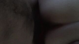 Ejaculation sur le cul de ma femme