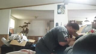 BBW Step Mom Takes a Tinder Lunch Break