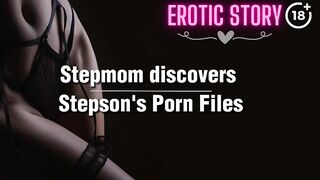 Stepmom discovers Stepson's Porn Files