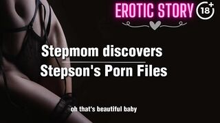 Stepmom discovers Stepson's Porn Files