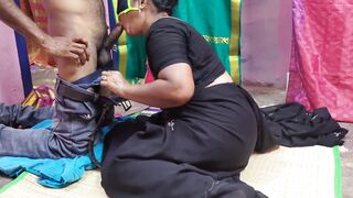 A beautiful aunty has painful sex with me