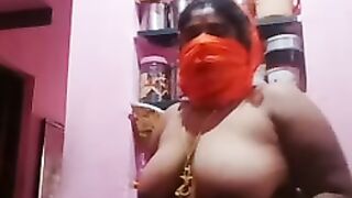 My next door aunty make masturbation video for me