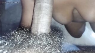 Desi Maid Blowjob while Working